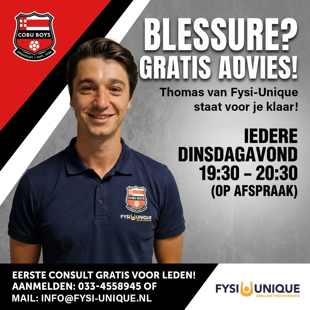 Blessure inloopspreekuur Fysi-Unique