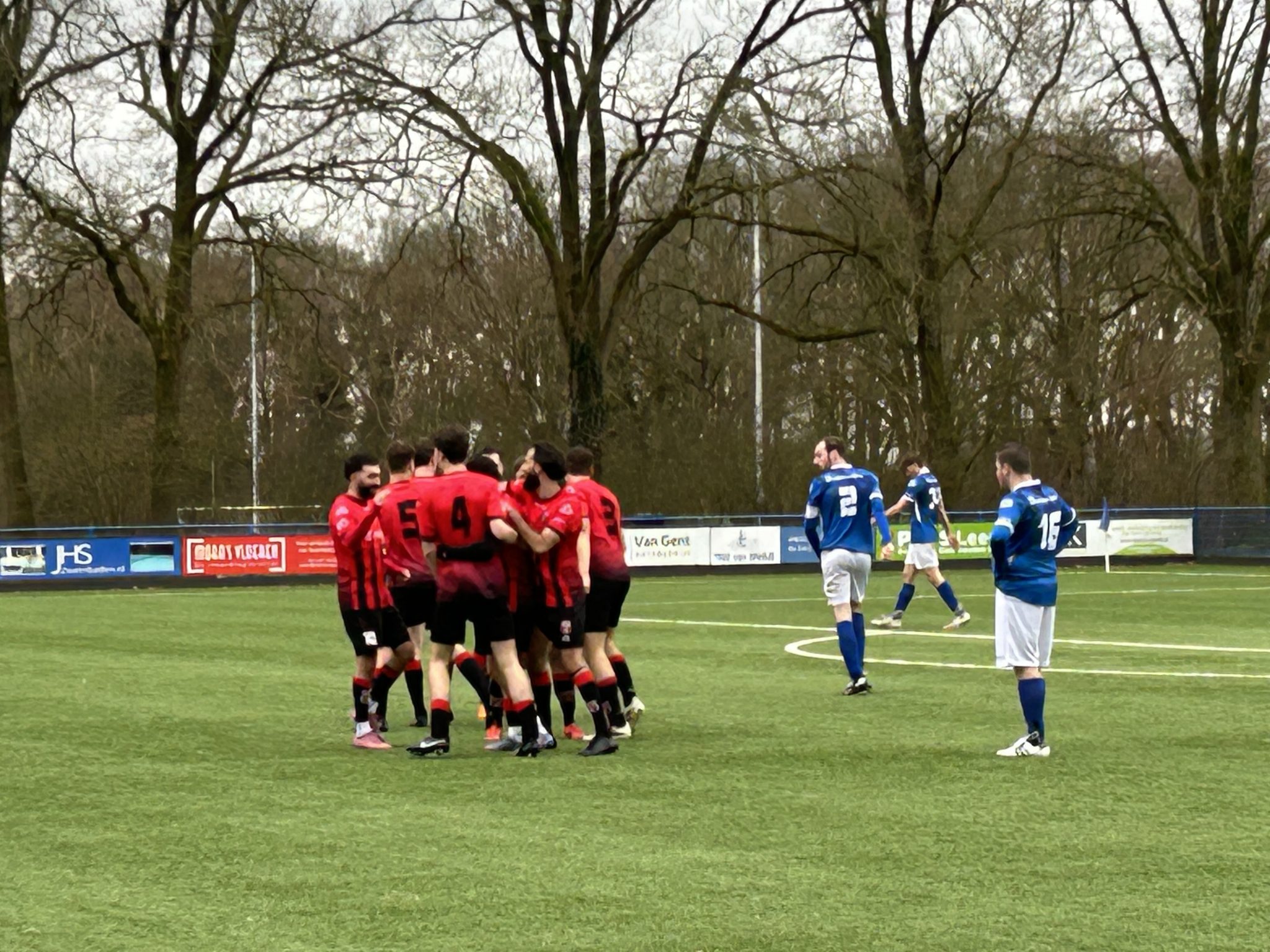 Knappe overwinning Cobu Boys bij DVSA