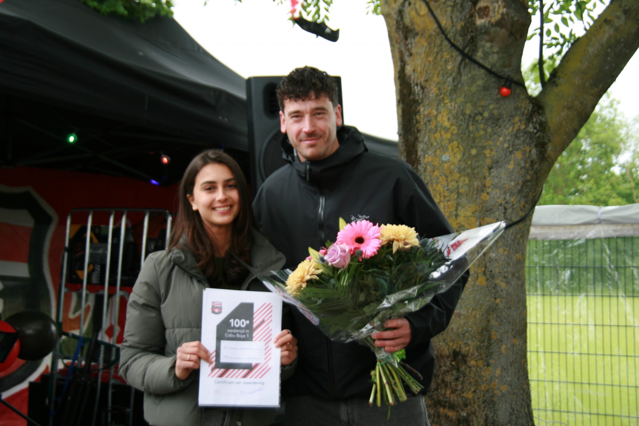 100e competitiewedstrijd voor Kimmy Kamphorst