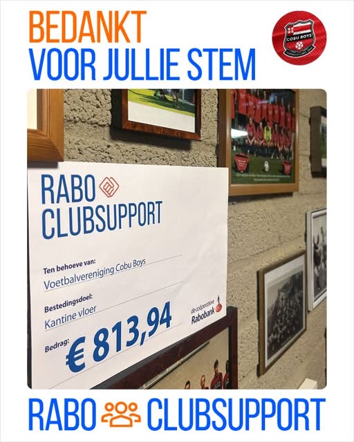 Bedankt voor het stemmen!